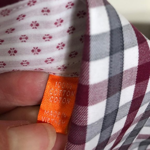 TALLIA Orange Label Men's LS Shirt w/ Flip Cuffs M - Picture 11 of 13